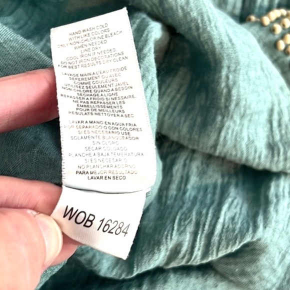 ⭐️BCBGMaxazria, Gorgeous Boho Pleated Tunic Top, Excellent Condition, Size S - Picture 7 of 12